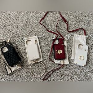 Brand new- 3 iPhone 13 Pro MAX cases